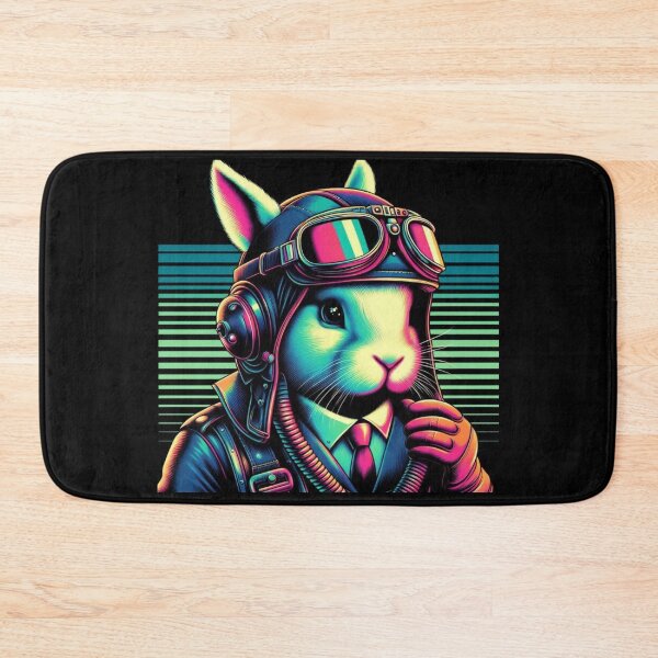 Item preview, Cute pilot bunny  designed and sold by Dogandesighn.