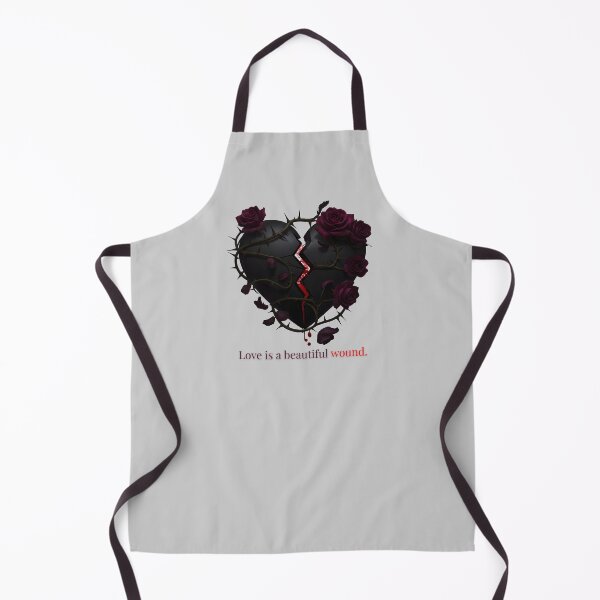 Item preview, Gothic Heart "Love is a beautiful wound." | Dark Romance, Emo Art designed and sold by EnigmaticGoth.