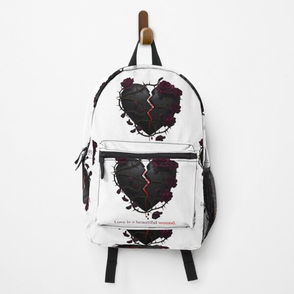 Item preview, Gothic Heart "Love is a beautiful wound." | Dark Romance, Emo Art designed and sold by EnigmaticGoth.