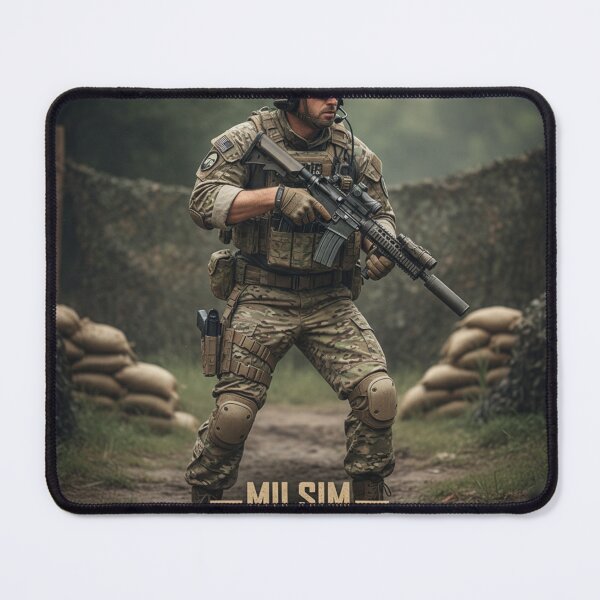Item preview, Milsim Warrior - Tactical Operator Photography designed and sold by SupraShore.