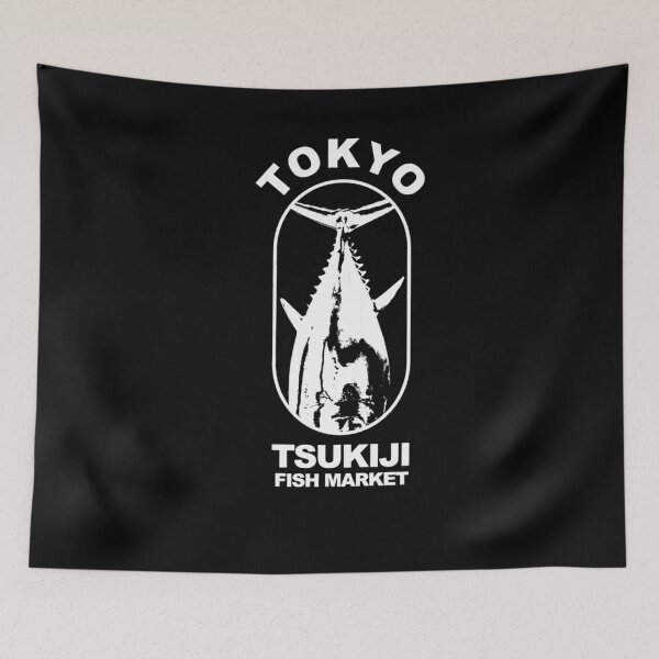 Item preview, Tsukiji Fish Market Vintage Tokyo Japan  	 designed and sold by keoaopgho36.