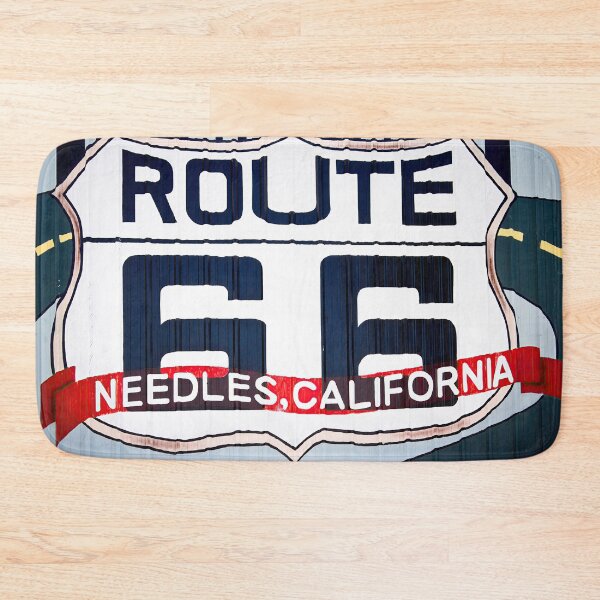 Item preview, Route 66 Garage Door Sign in Needles, California designed and sold by Travelways.