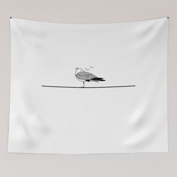 Item preview, Funny Sleeping Seagull  	 designed and sold by cunttmeob10.