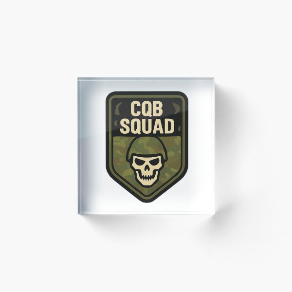 Item preview, CQB Squad Patch - Tactical Military Badge designed and sold by SupraShore.