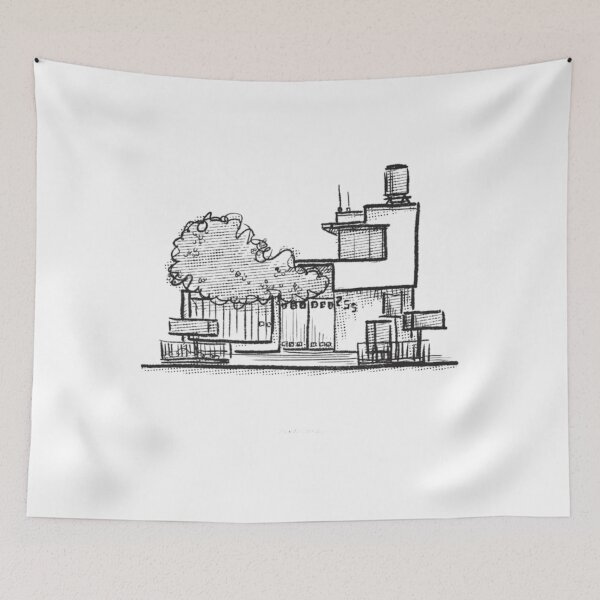 Item preview, Mexico City House Facade  	 designed and sold by vxdlntmyver78.