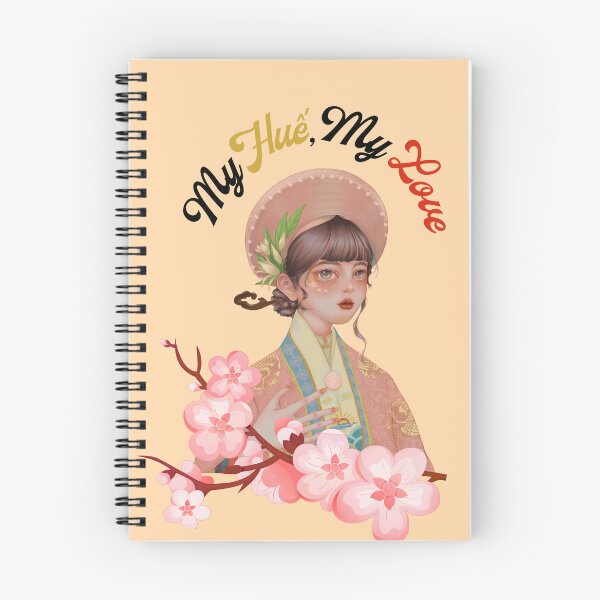Item preview, Royal Hue Girl in Pink Nhat Binh with Blossoms designed and sold by RosalinesEyes.
