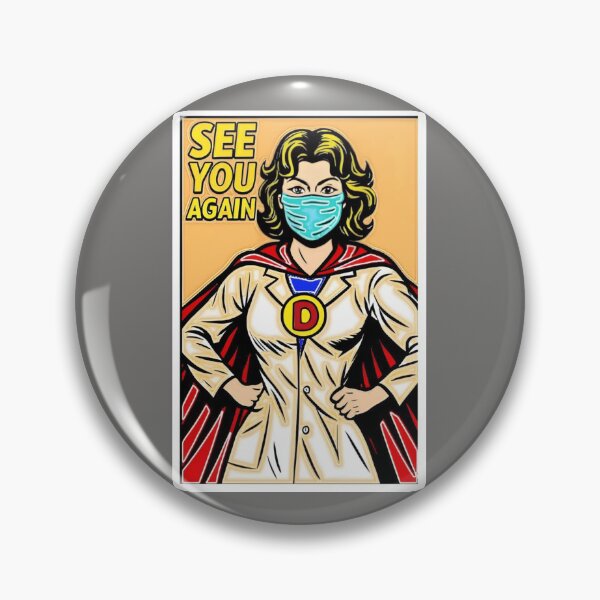 Item preview, Superdoc​ Comic​ style​ designed and sold by DigitalArtTK.