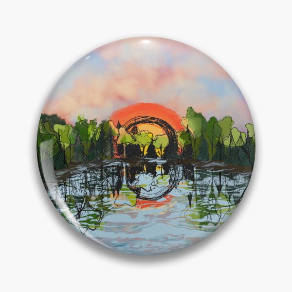 Item preview, Lakeside Scenery designed and sold by vaelwraithdesigns.