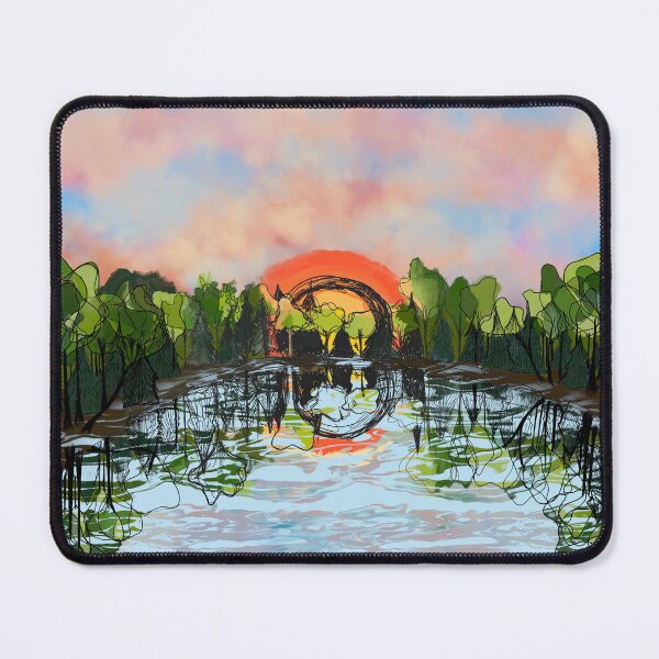 Item preview, Lakeside Scenery designed and sold by vaelwraithdesigns.