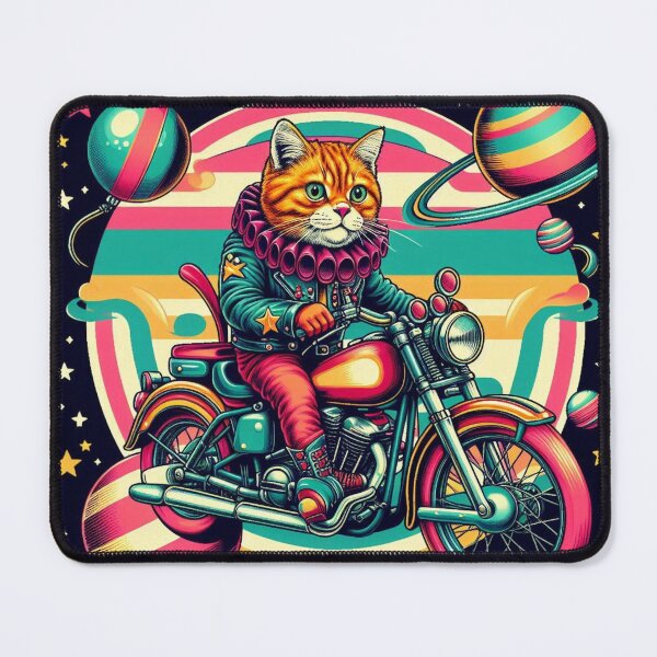 Item preview, Cute clown cat designed and sold by Dogandesighn.