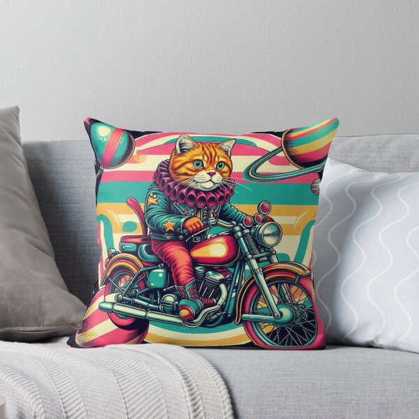 Item preview, Cute clown cat designed and sold by Dogandesighn.