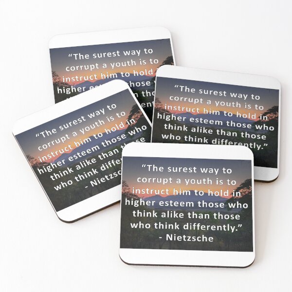 Item preview, Nietzsche quote about youth designed and sold by anythingbutbroicism.