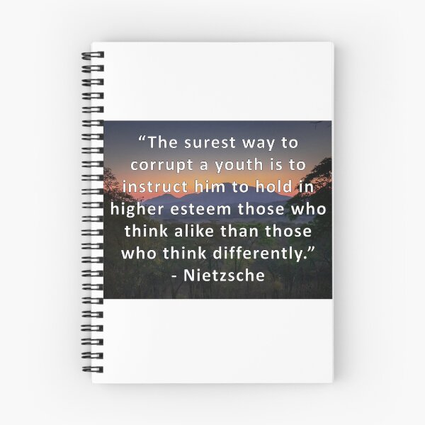 Item preview, Nietzsche quote about youth designed and sold by anythingbutbroicism.