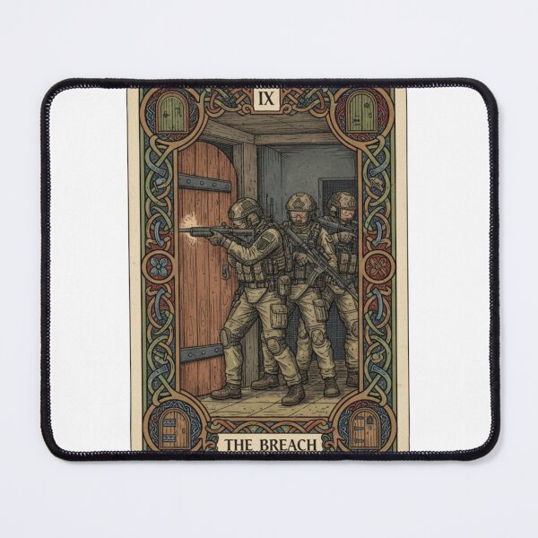 Item preview, The Breach" Tarot Card IX - Tactical CQB Entry Design designed and sold by SupraShore.