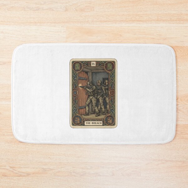 Item preview, The Breach" Tarot Card IX - Tactical CQB Entry Design designed and sold by SupraShore.