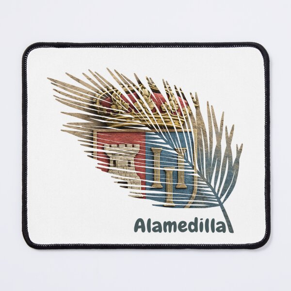 Item preview, Abstract Flag of Alamedilla – Feather Shape Design designed and sold by ArteJorge48.
