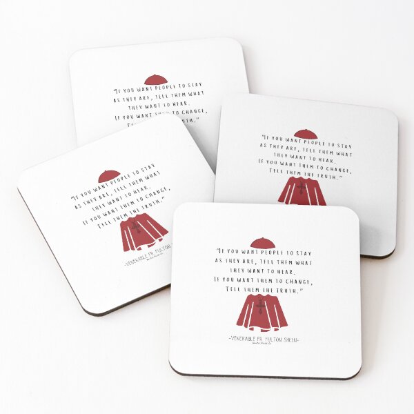 Item preview, Fulton Sheen- Tell Them the Truth quote designed and sold by HavilahPrintsCo.