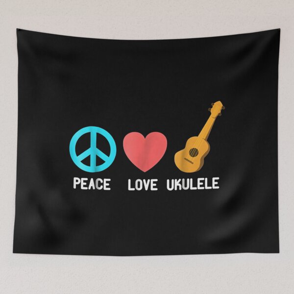 Item preview, Ukulele - Peace Love Ukelele Uke Love  Classic 		 designed and sold by cgjscuweza32.