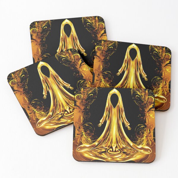Item preview, Dark Gold Ghost designed and sold by Zofia Sosnecka.