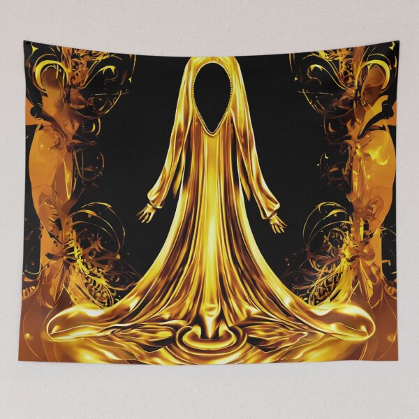 Item preview, Dark Gold Ghost designed and sold by Zofia Sosnecka.
