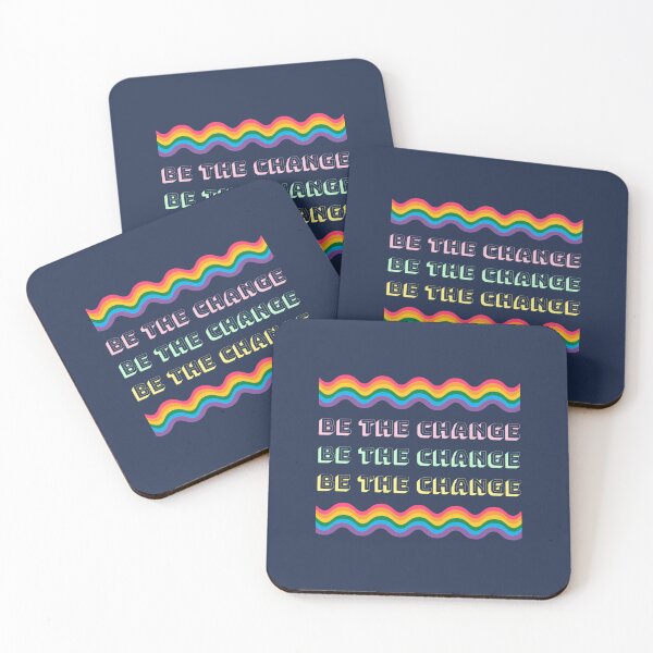 Item preview, Be the Change - motivational message designed and sold by TaurusC95.