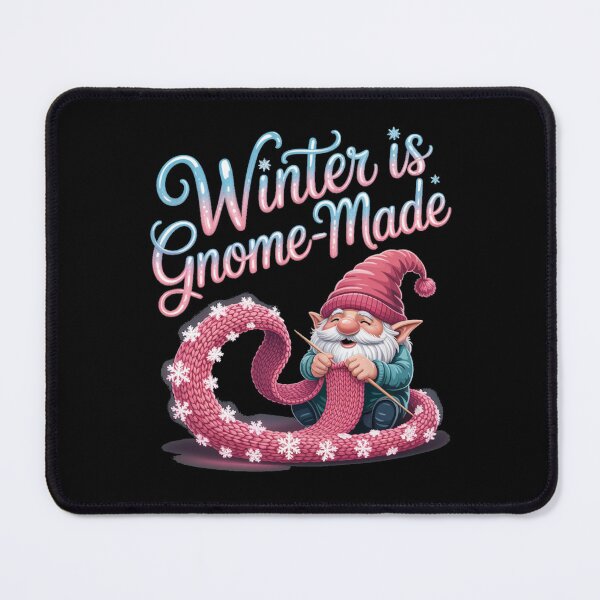 Item preview, chill gnomies - snowball fight gnomes - frosty beard - magical winter gnome - gnome snow angel - winter cabin gnome - holiday season gnome - chilly day gnome - snowflake gnome designed and sold by JansenGS.