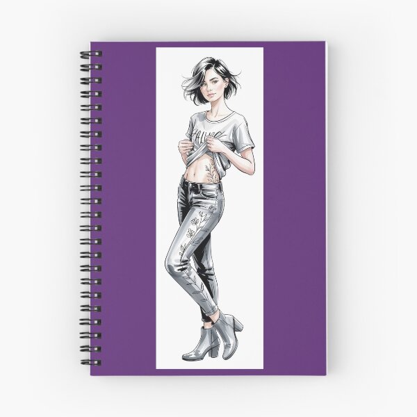 Item preview, Botanical Ink Woman Illustration By Merch, Limited Edition designed and sold by COOPERFRINK.