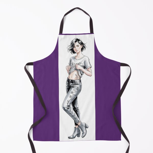 Item preview, Botanical Ink Woman Illustration By Merch, Limited Edition designed and sold by COOPERFRINK.
