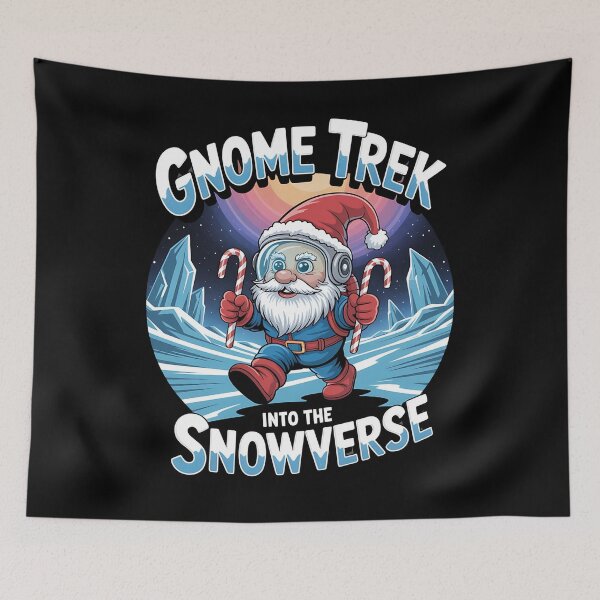 Item preview, winter gnome - holiday gnome - frosty bearded gnome - snow gnome - whimsical gnome - cozy winter vibes - festive gnome - snowy forest gnome - Nordic gnome winter - winter wonderland gnome designed and sold by JansenGS.
