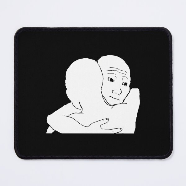 Item preview, Wojak Hug Feels Bad Man  	 designed and sold by aztbcoak98.
