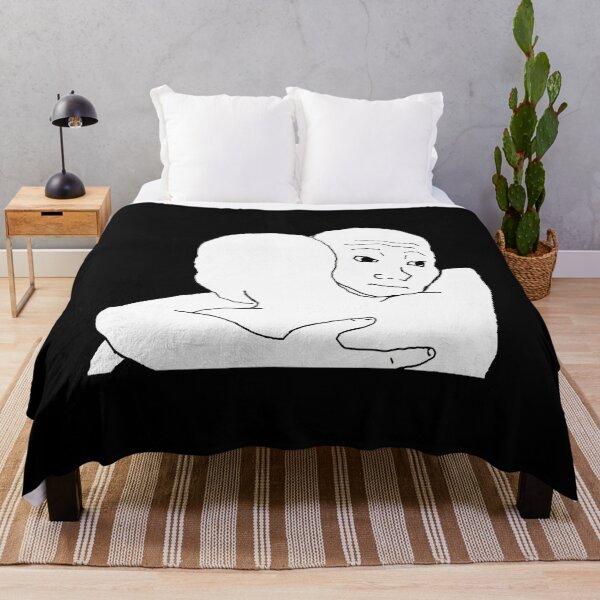 Item preview, Wojak Hug Feels Bad Man  	 designed and sold by aztbcoak98.