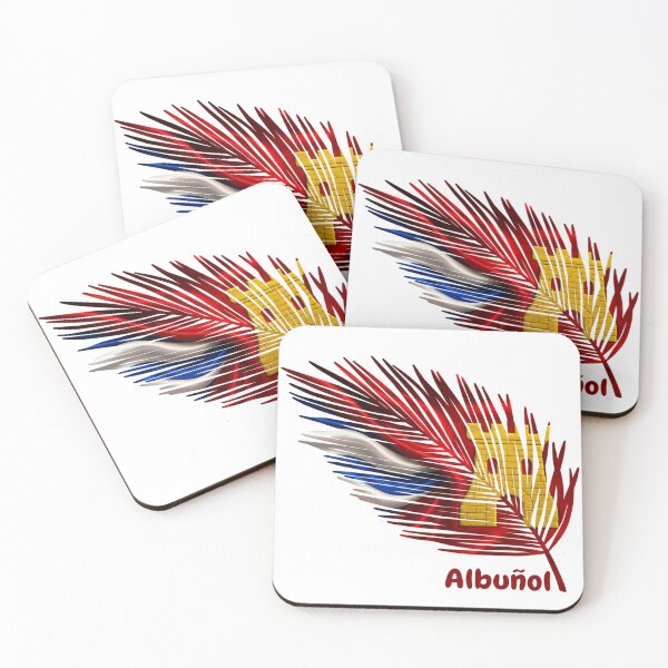 Item preview, Abstract Flag of Albuñol – Feather Shape Design designed and sold by ArteJorge48.