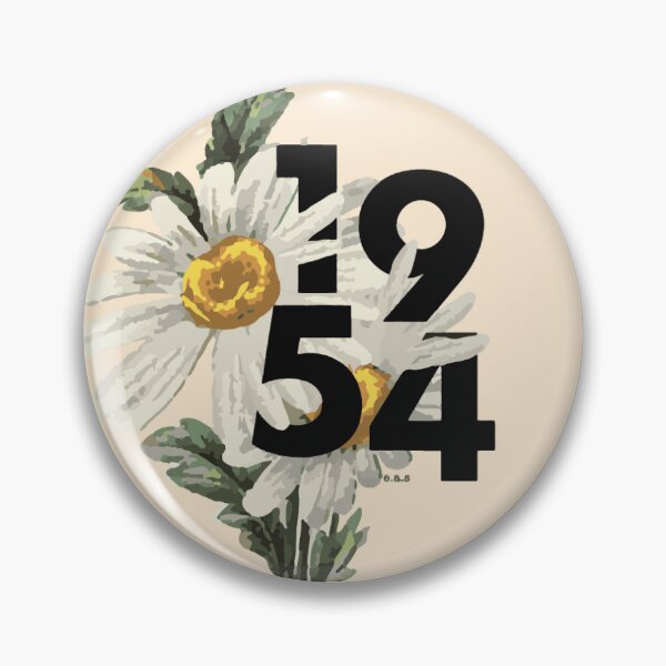 Item preview, 1954 ST Daisy Button  designed and sold by Ethan  Sakon | e.a.s.studio.