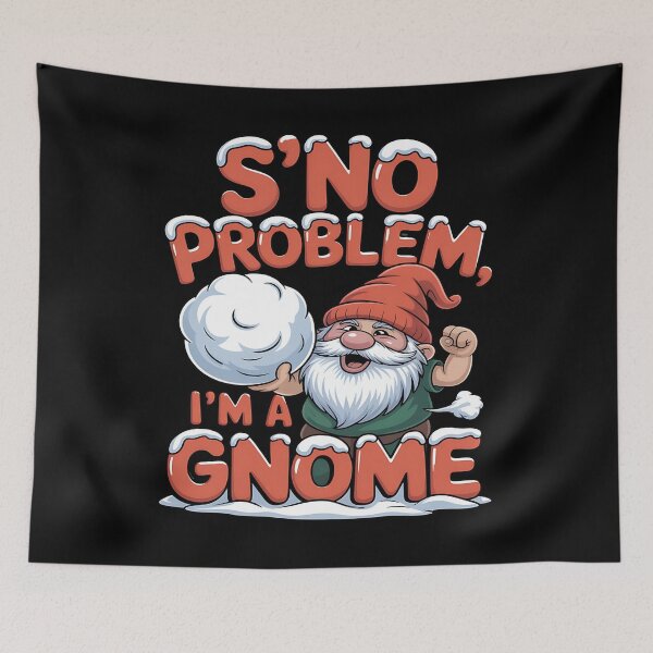 Item preview, winter gnome - holiday gnome - frosty bearded gnome - snow gnome - whimsical gnome - cozy winter vibes - festive gnome - snowy forest gnome - Nordic gnome winter - winter wonderland gnome designed and sold by JansenGS.