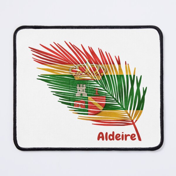 Item preview, Abstract Flag of Aldeire – Feather Shape Design designed and sold by ArteJorge48.