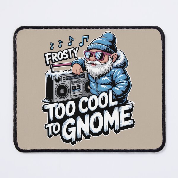 Item preview, chill gnomies - snowball fight gnomes - frosty beard - magical winter gnome - gnome snow angel - winter cabin gnome - holiday season gnome - chilly day gnome - snowflake gnome designed and sold by JansenGS.