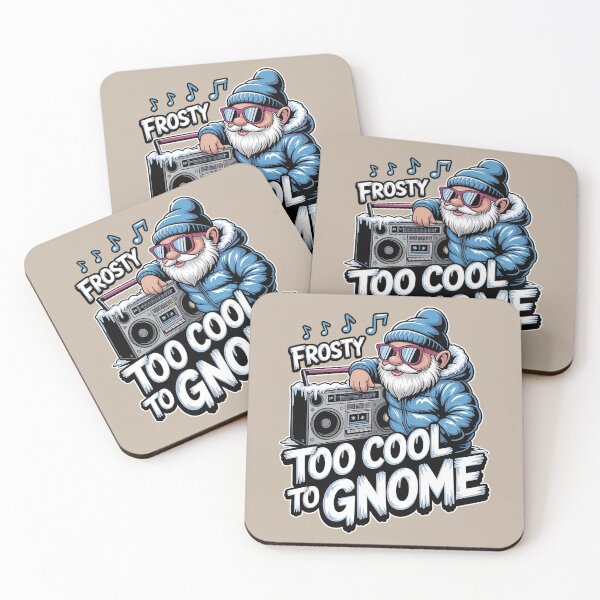 Item preview, chill gnomies - snowball fight gnomes - frosty beard - magical winter gnome - gnome snow angel - winter cabin gnome - holiday season gnome - chilly day gnome - snowflake gnome designed and sold by JansenGS.