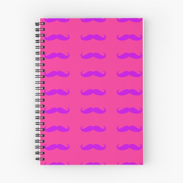 Item preview, pink and purple hipster mustache design  designed and sold by grxyv.