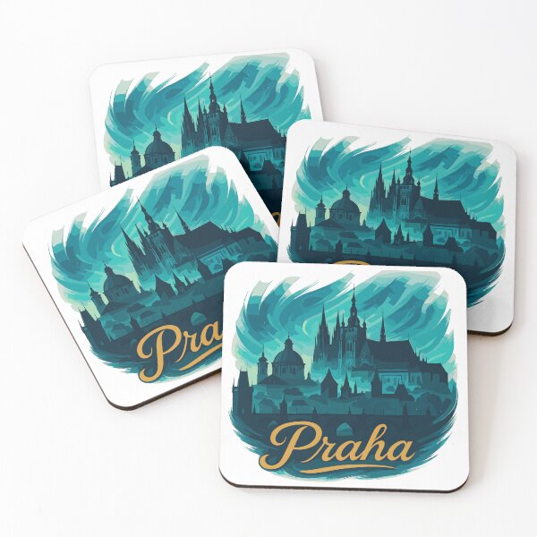 Item preview, Prague Praha capital Czech Republic maritime gift designed and sold by Pineapple-Tree.