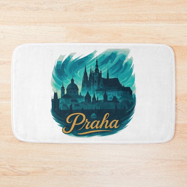 Item preview, Prague Praha capital Czech Republic maritime gift designed and sold by Pineapple-Tree.