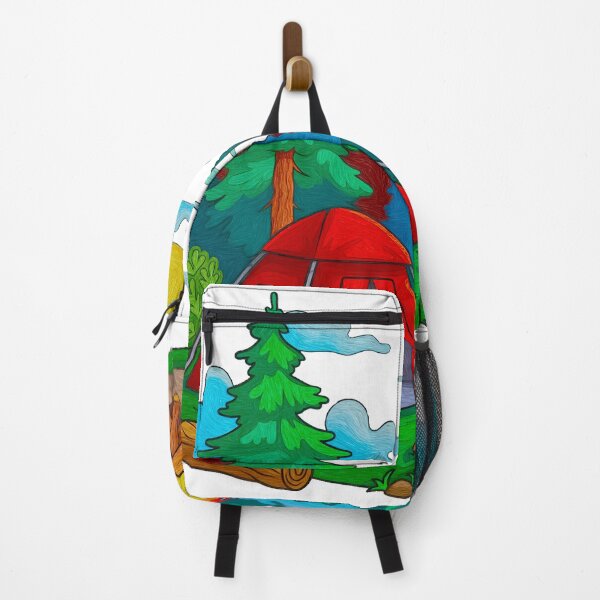 Item preview, Camping in Forest designed and sold by Anas Arts.