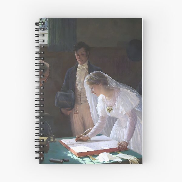 Item preview, Signing the Wedding Register - Edmund Leighton designed and sold by Jon-Baran.
