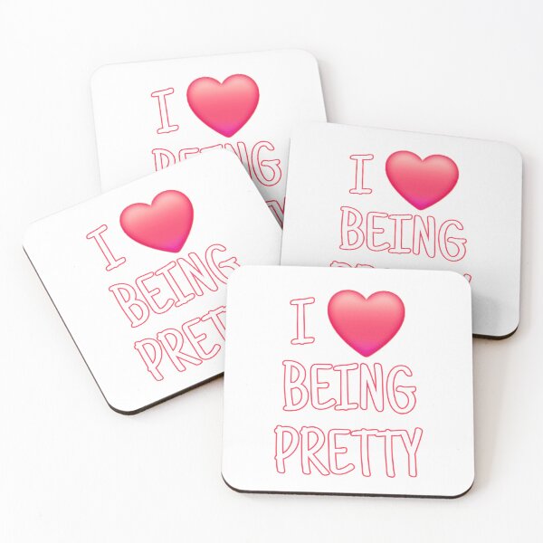 Item preview, I love being pretty designed and sold by ladybugaffairs.