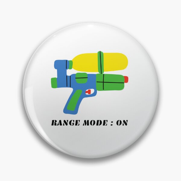 Item preview, Retro Water Gun – Range Mode On Funny Summer Toy Design designed and sold by juditkincsei.