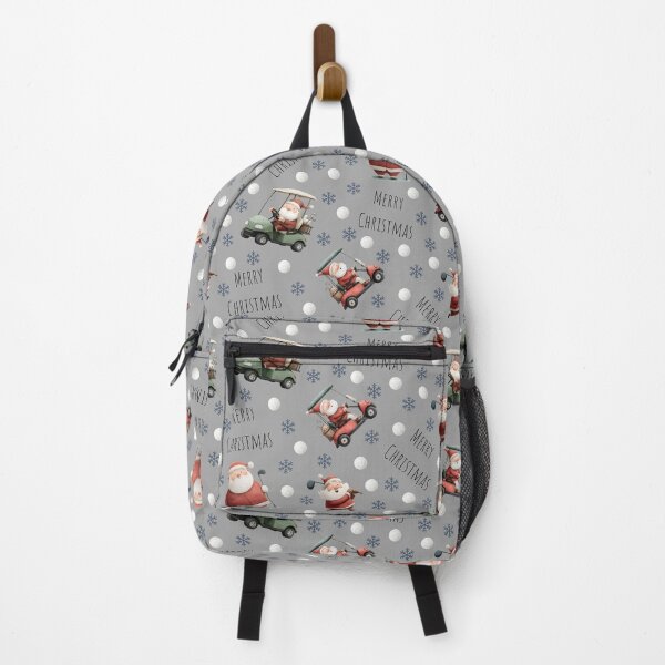 Item preview, Golfing Santa on Gray designed and sold by KSimpson838.
