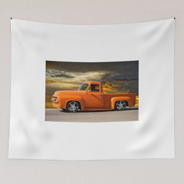 Item preview, 1955 Ford F100 Pickup 'Orange Kissed' I designed and sold by DaveKoontz.
