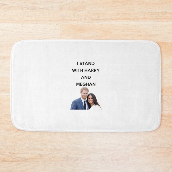 Item preview, I Stand With Harry And Megan Black Text Classic 		 designed and sold by hrdngutte25.