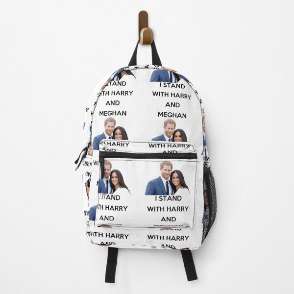 Item preview, I Stand With Harry And Megan Black Text Classic designed and sold by hrdngutte25.