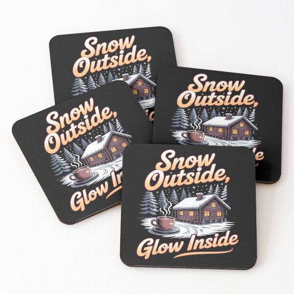 Item preview, snow travel - off grid cabin - woodland cabin - winter mountains - snow adventure - hygge winter - cabin retreat - cozy winter nights - fireplace vibes - cabin porch life - winter road trip  designed and sold by JansenGS.