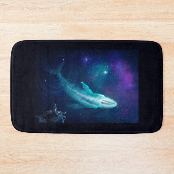 Item preview, Into the Space – Surreal Cosmic Whale designed and sold by Fantasy Illustrations & Fan Art.